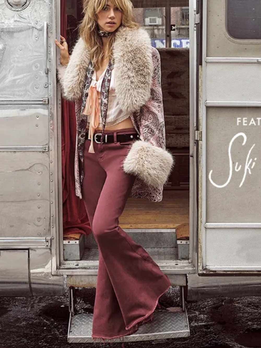 Free People We The Free Emre Low-Rise Flare Jeans NWT